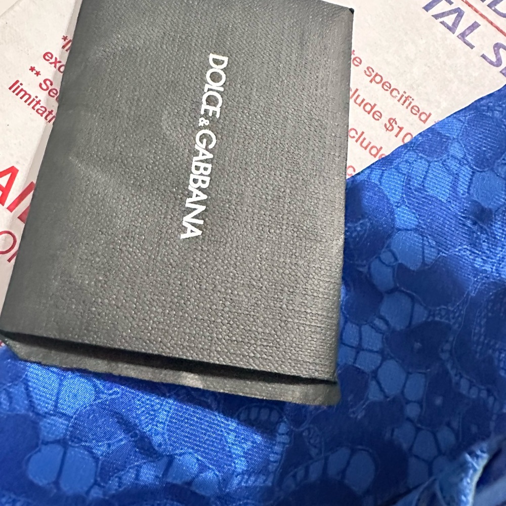 Dolce & Gabbana Blue Mules with Ornate Brooch - Picture 13 of 13